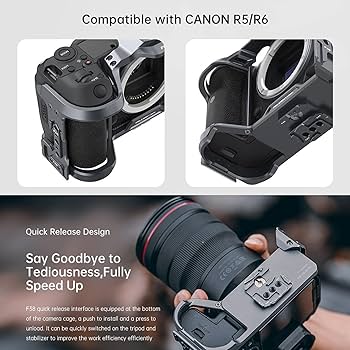 美品 Falcam ケージ キヤノン EOS R5/R5C/R6/R6II 用 FALCAMから「EOS R5 Mark II」対応のカメラケージ - デジカメ Watch